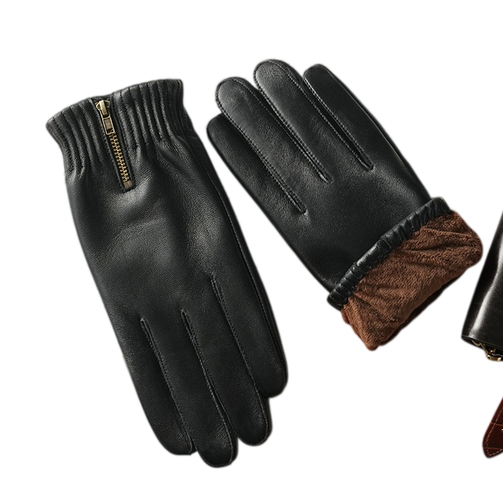 Luvas de inverno, quentes e gr - Leather Driving Glove avaliação e preço
