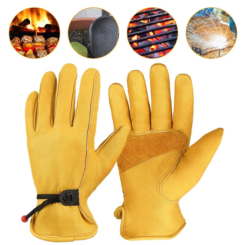 1 par de luvas de trabalho em  - Leather Driving Glove avaliação e preço