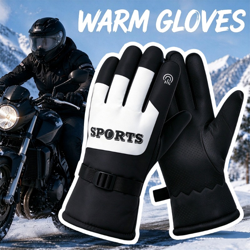 Luvas de motociclista para o i - Ski Glove Waterproof avaliação e preço